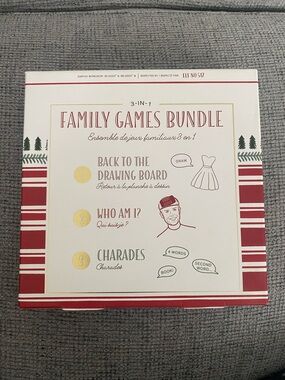 Indigo Family Games Bundle - Red and Cream